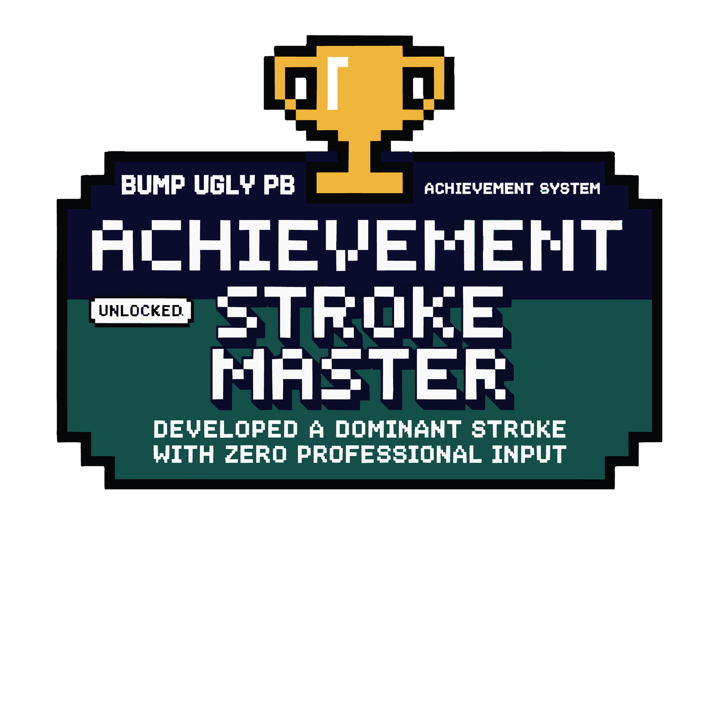 Pickleball T-Shirt — Stroke Master Achievement